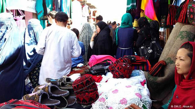افزایش تقاضا برای صنایع دستی زنان بامیان در خارج